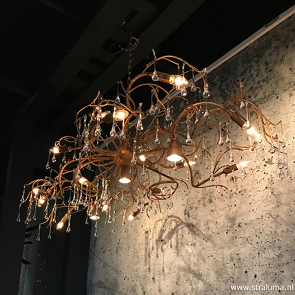 Hanglamp Como brons>Straluma Outlet