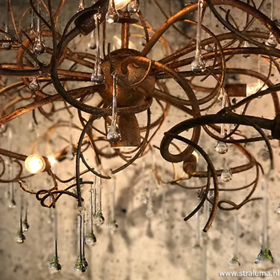 Hanglamp Como brons>Straluma Outlet