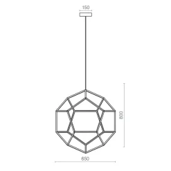 Hanglamp Dodeca 65 zwart></noscript>Straluma Outlet
