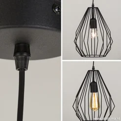 Hanglamp draad mat zwart></noscript>Straluma Discount