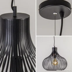 Hanglamp draad zwart groot 48cm></noscript>Straluma Clearance