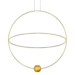 Hanglamp Elara 80 goud>Straluma Outlet