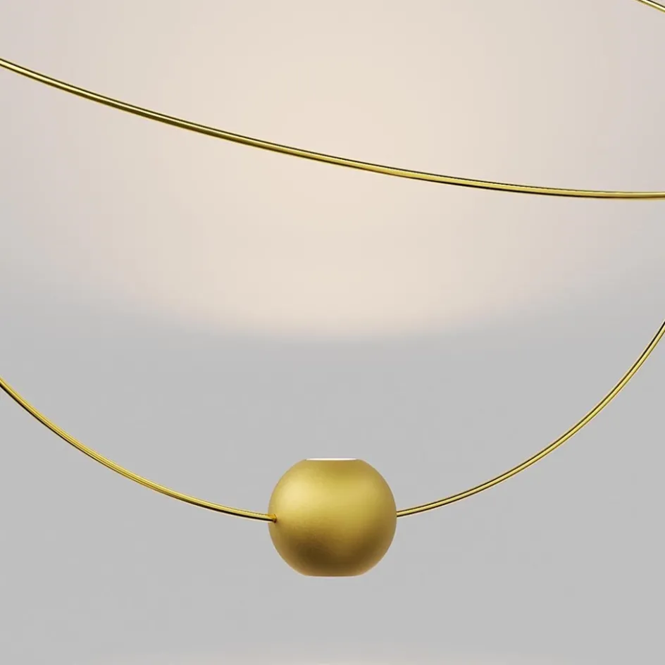 Hanglamp Elara 80 goud>Straluma Outlet