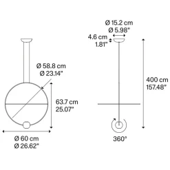 Hanglamp Elara 60cm zwart><noscript><img width=