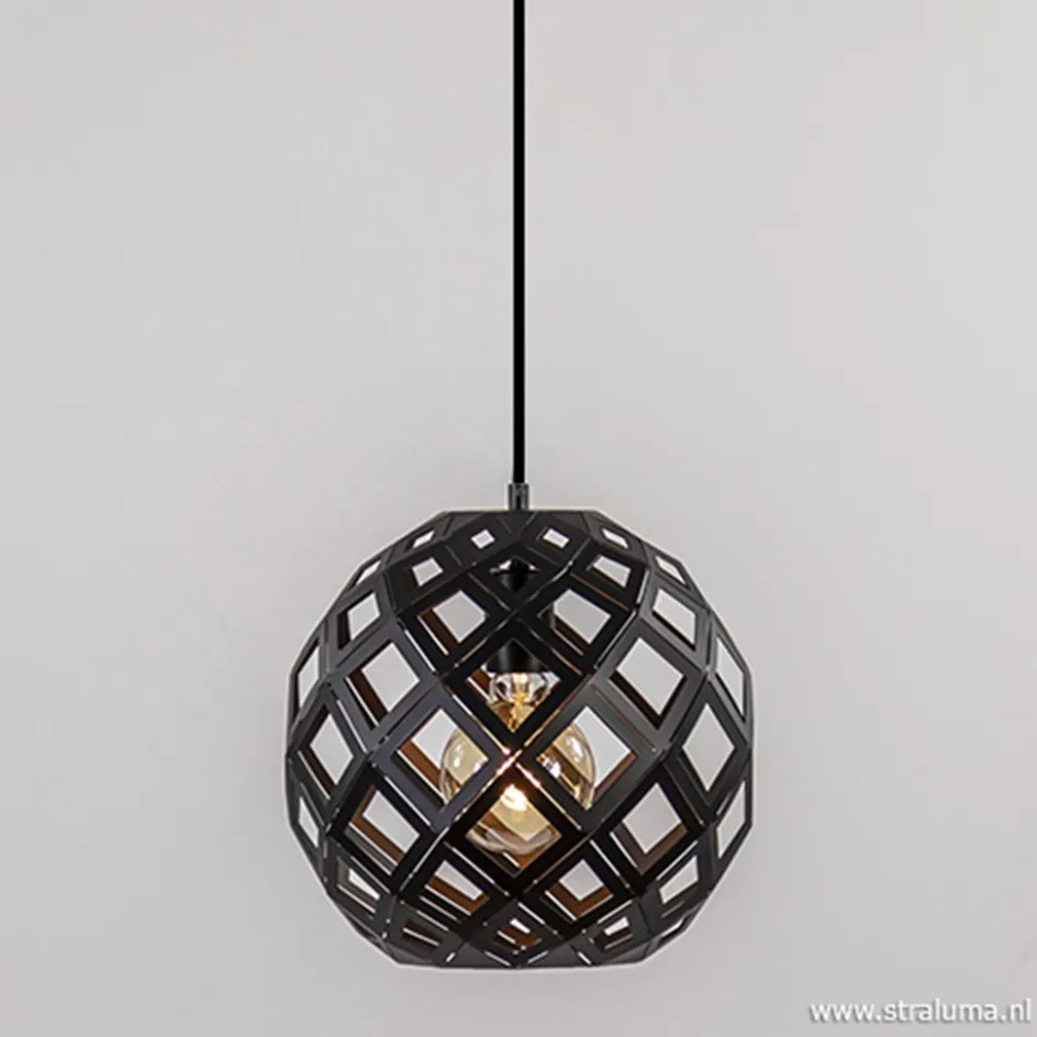 Hanglamp Emma bol zwart 30cm>Straluma Sale