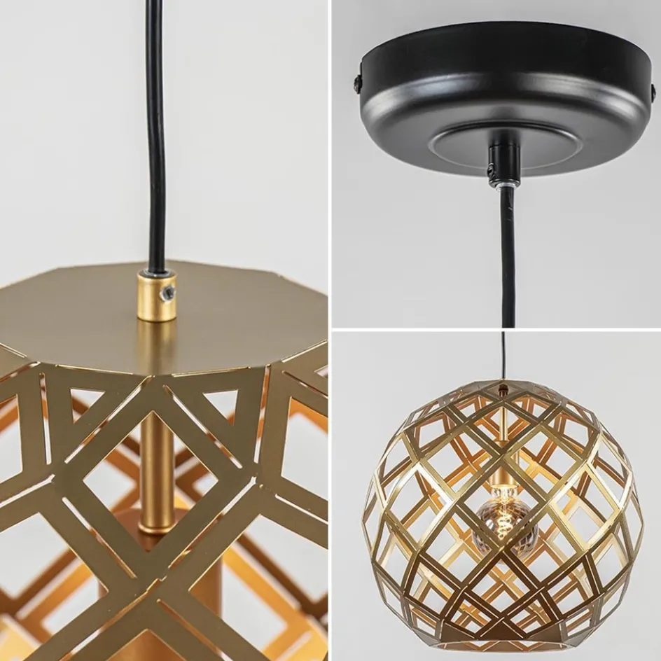 Hanglamp Emma 40cm matgoud>Straluma Discount