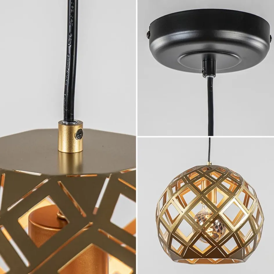 Hanglamp Emma 30cm matgoud>Straluma Online