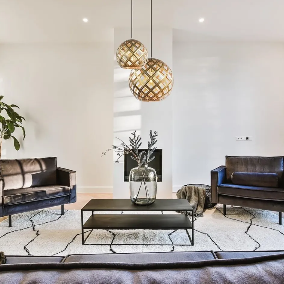 Hanglamp Emma 30cm matgoud>Straluma Online