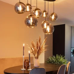 Hanglamp Fantasy Globe 8L zwart+smoke><noscript><img width=