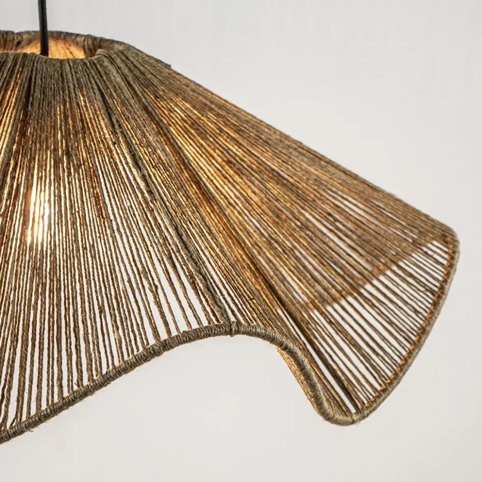 Hanglamp Fodara jute naturel Light and Living>Straluma