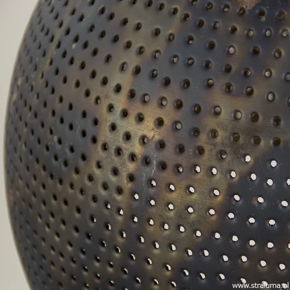 Hanglamp geperforeerd staal brons-bruin>Straluma Online