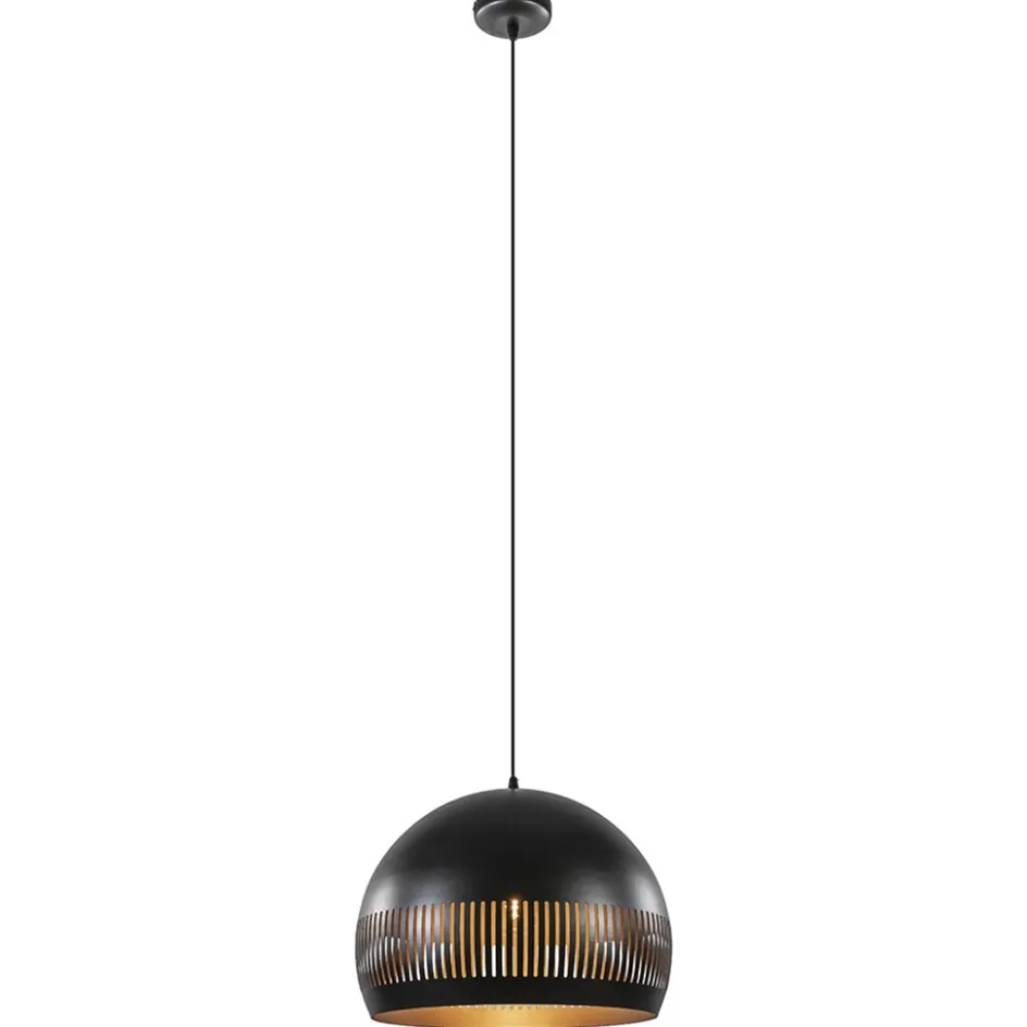 Hanglamp Globo 50cm zwart/goud>Straluma Outlet