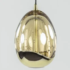 Hanglamp Golden Egg 8L zwart/goud><noscript><img width=