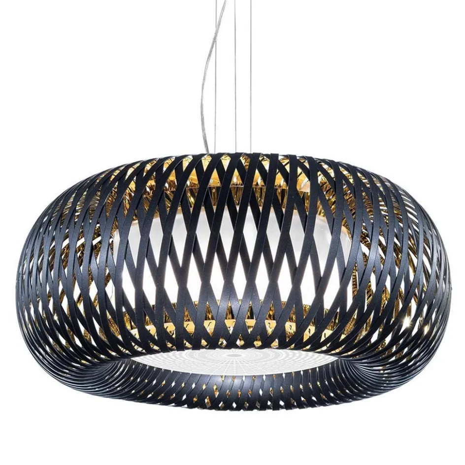 Hanglamp Kalatos zwart/goud 63cm>Straluma Sale