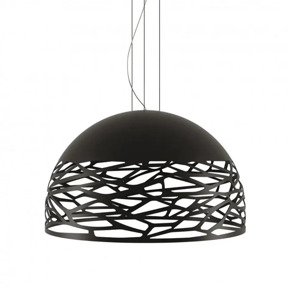 Hanglamp Kelly Dome 80cm zwart>Straluma New
