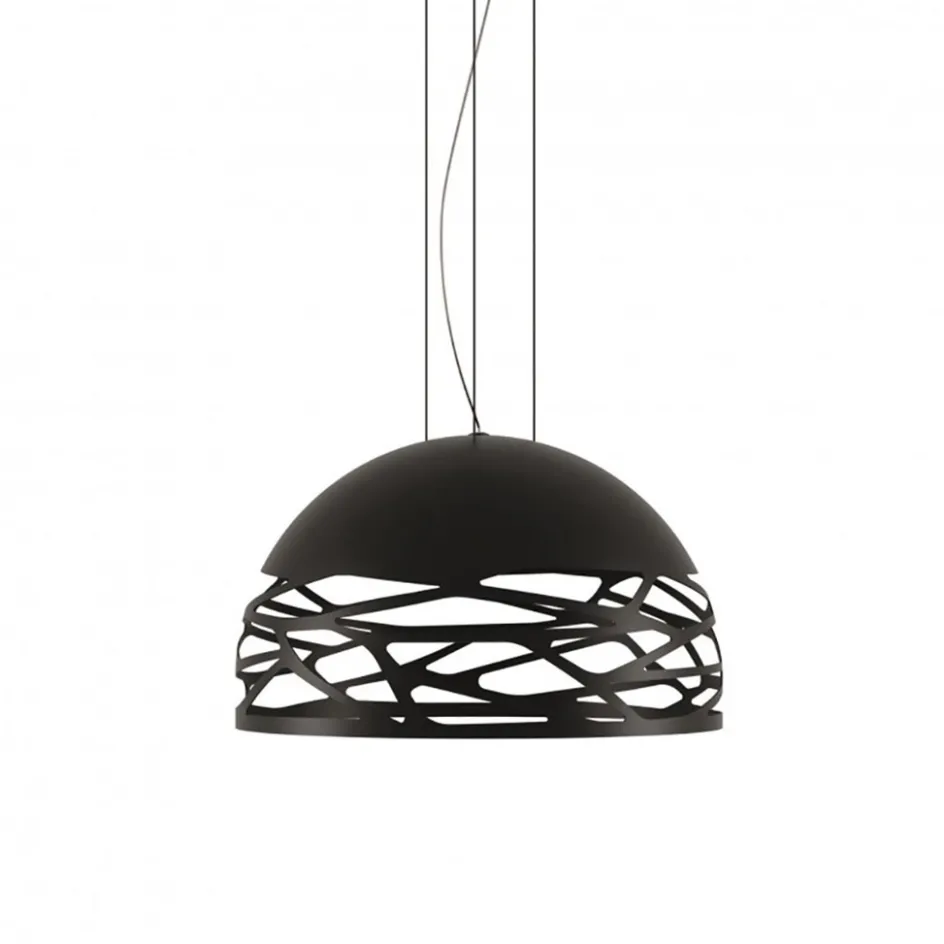 Hanglamp Kelly Dome zwart 50cm>Straluma Discount