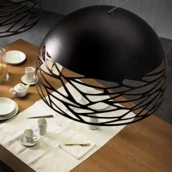 Hanglamp Kelly Dome zwart 60cm><noscript><img width=