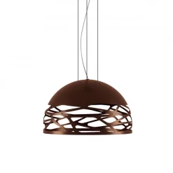 Hanglamp Kelly koepel brons 50cm>Straluma Best