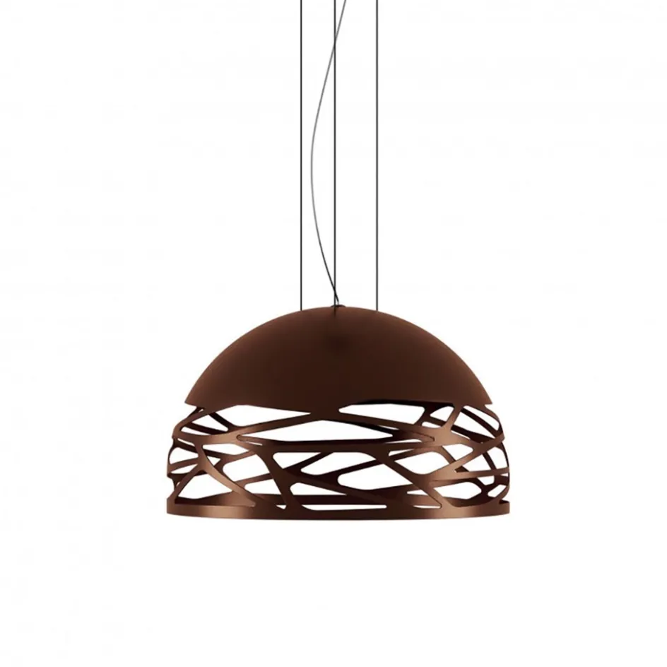 Hanglamp Kelly koepel brons 50cm>Straluma Best