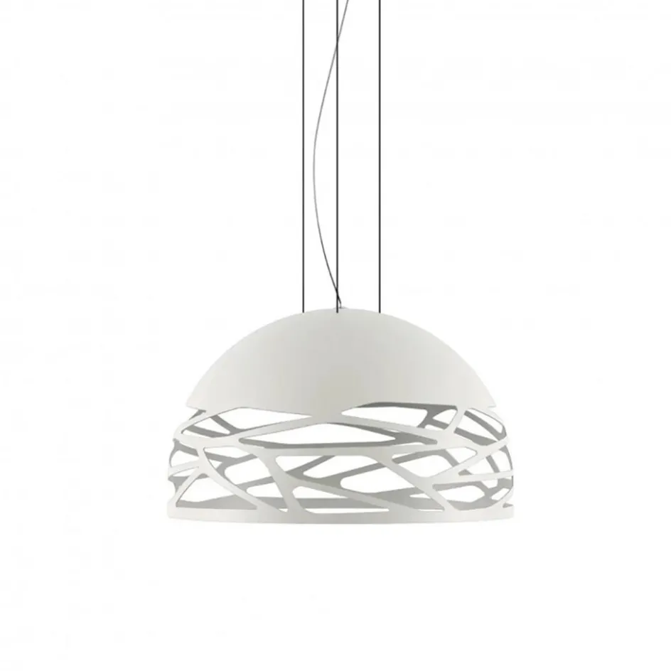 Hanglamp Kelly koepel 50cm wit>Straluma Sale