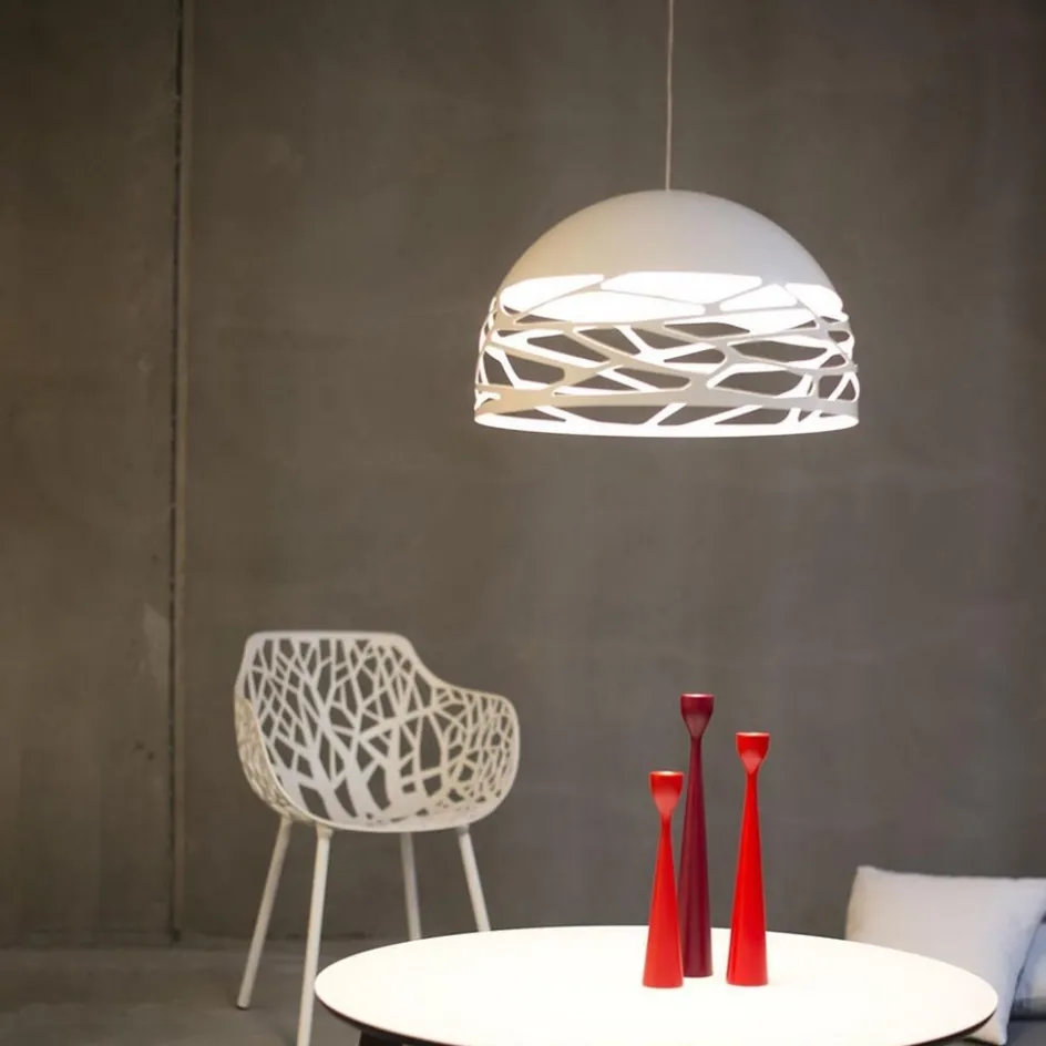 Hanglamp Kelly koepel 50cm wit>Straluma Sale