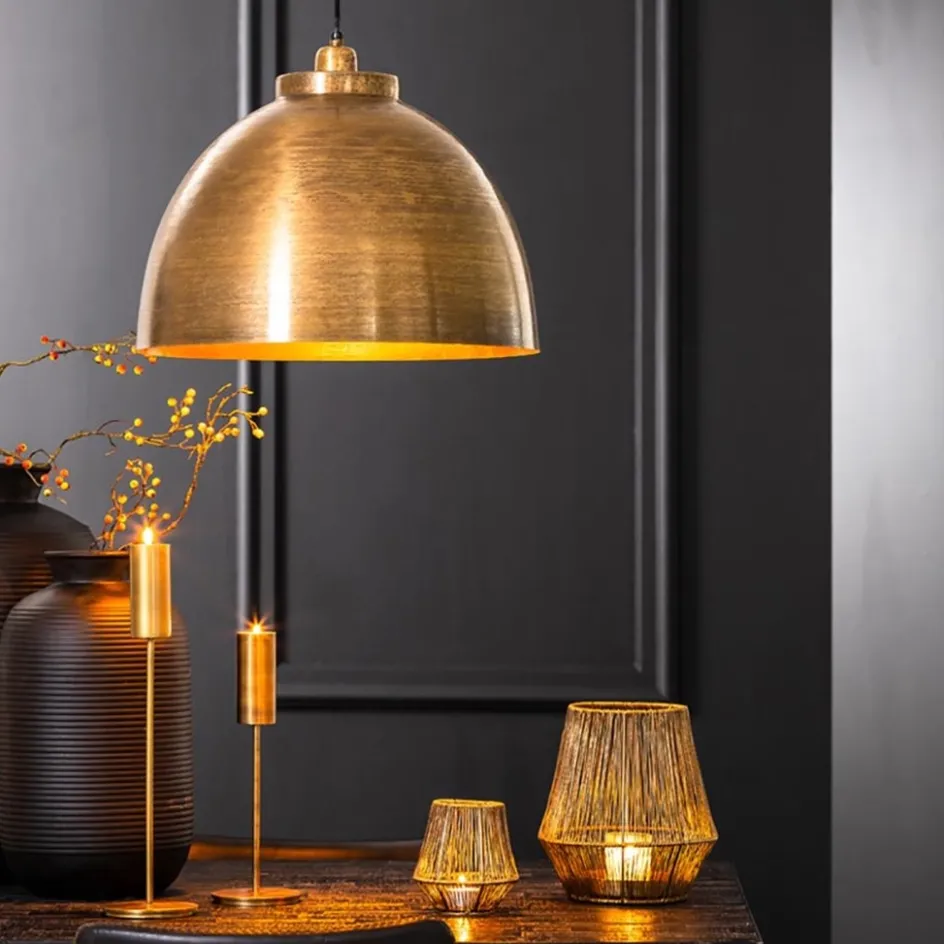 Hanglamp Kylie oud brons metaal 45 cm>Straluma Sale