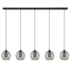 Hanglamp 5L balk + smoke glas 160cm>Straluma Discount