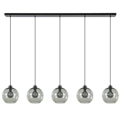Hanglamp 5L balk + smoke glas 160cm>Straluma Discount