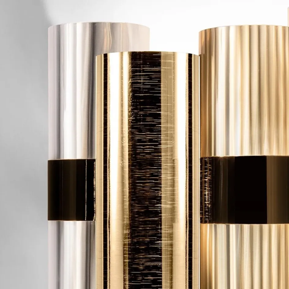 Hanglamp La Lollo linear 140 goud>Straluma New