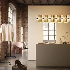 Hanglamp La Lollo linear 140 goud><noscript><img width=