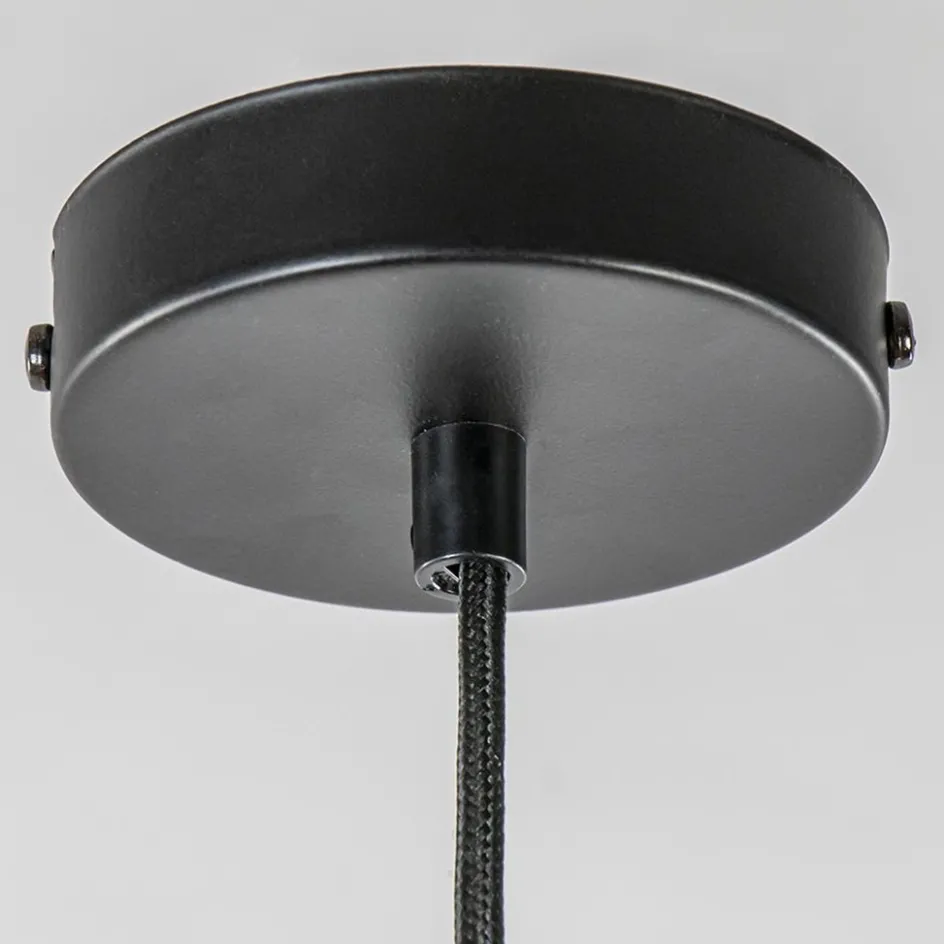 Hanglamp leaves mat zwart met goud>Straluma Outlet