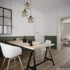 Hanglamp 3-lichts rond glas smoke 25 cm><noscript><img width=