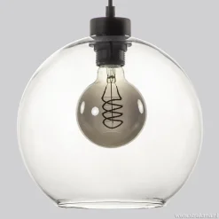 Hanglamp 3-lichts rond glas helder 25 cm><noscript><img width=