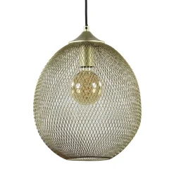 Hanglamp Moroc goud 30cm>Straluma Discount