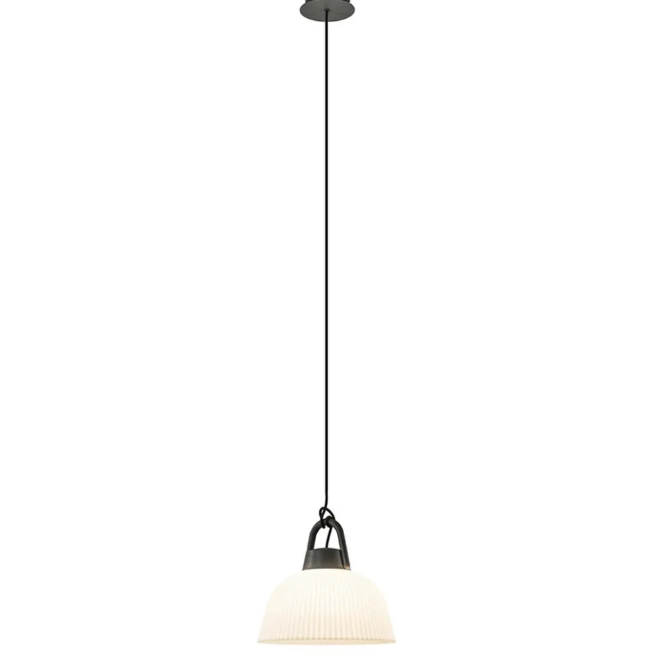 Hanglamp outdoor antraciet met wit IP65>Straluma Online
