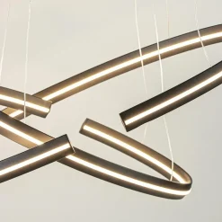 Hanglamp ovaal dubbel zwart><noscript><img width=