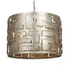 Hanglamp Pablo cil 55cm ambacht.zilver>Straluma New