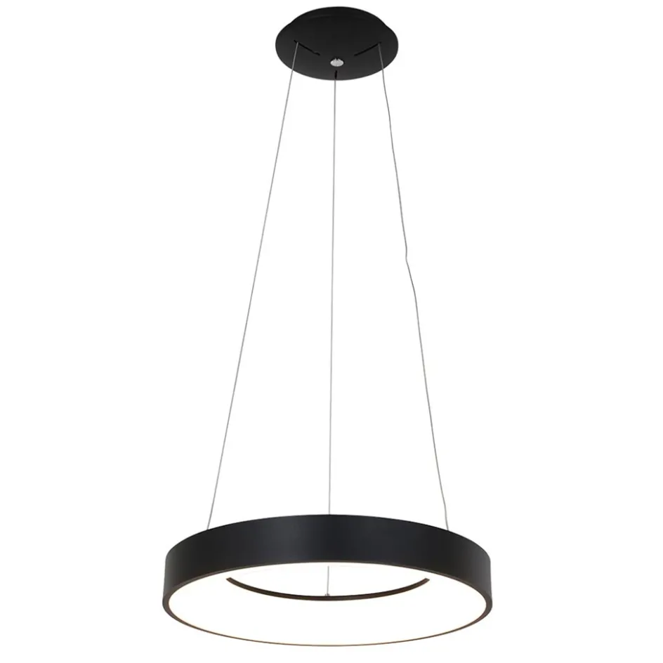 Hanglamp Ringlede zwart 48cm>Straluma Hot