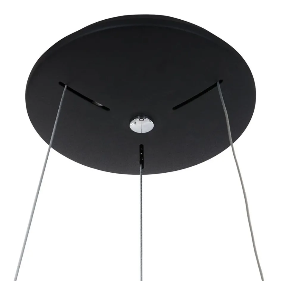 Hanglamp Ringlede zwart 48cm>Straluma Hot