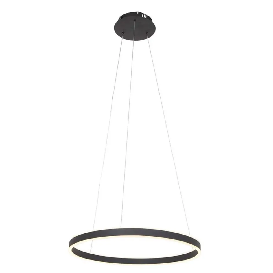 Hanglamp Ringlux zwart>Straluma Hot