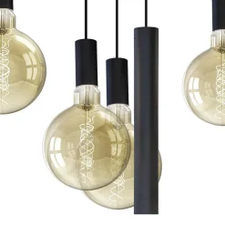 Hanglamp Riva ovaal 8L zwart><noscript><img width=