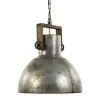 Hanglamp Shelly industrieel zink/hout>Straluma Hot