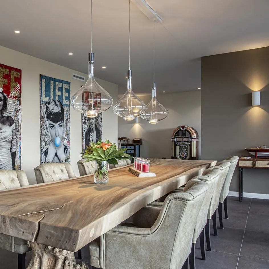 Hanglamp Sky-Fall groot transparant>Straluma Hot