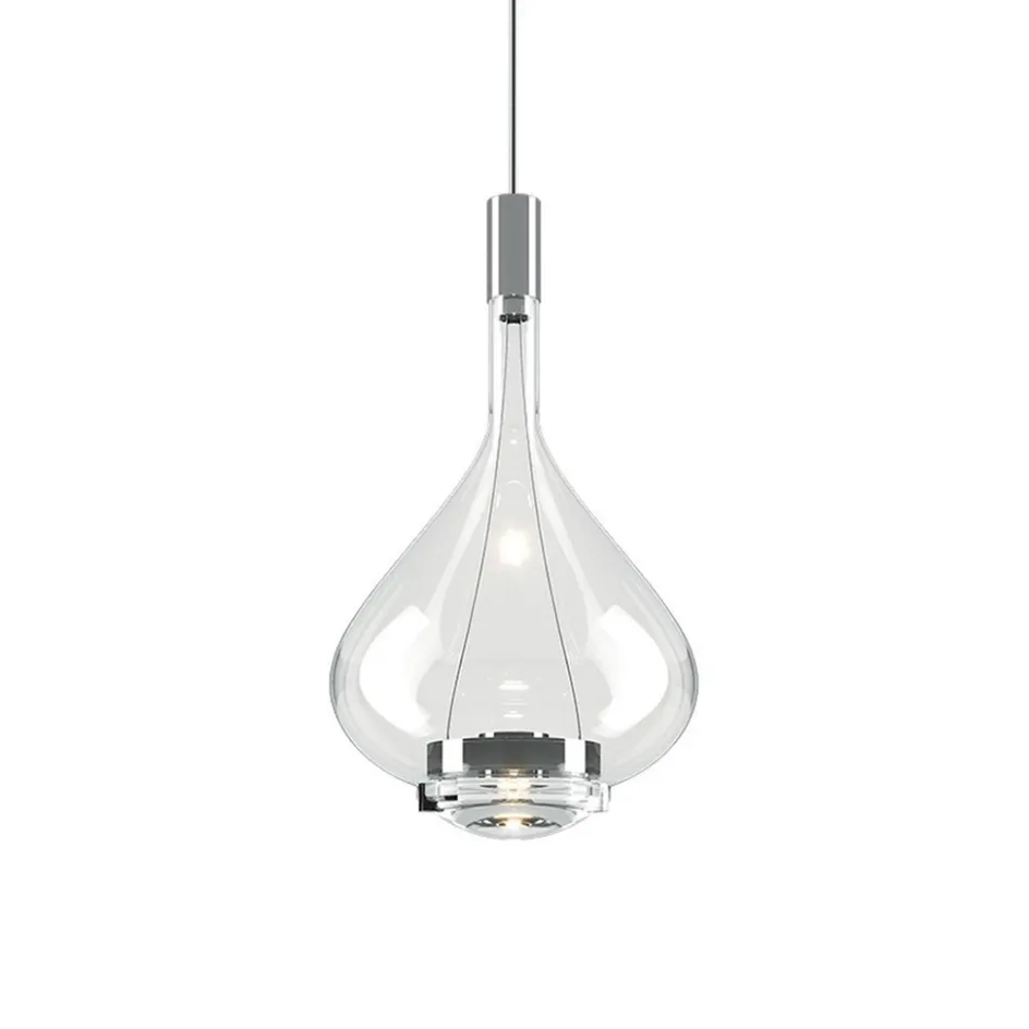 Hanglamp Sky-fall medium clear inclusief LED>Straluma Best