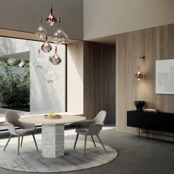 Hanglamp Sky-fall medium clear inclusief LED><noscript><img width=