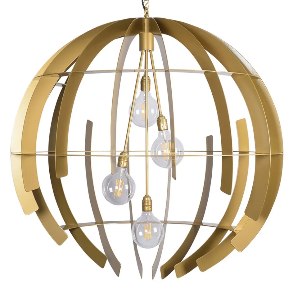 Hanglamp Terra 100cm goud>Straluma Discount