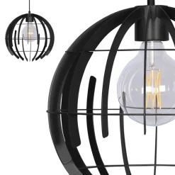 Hanglamp Terra 35cm zwart>Straluma New