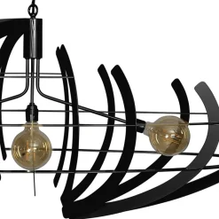 Hanglamp Terra ovaal zwart><noscript><img width=