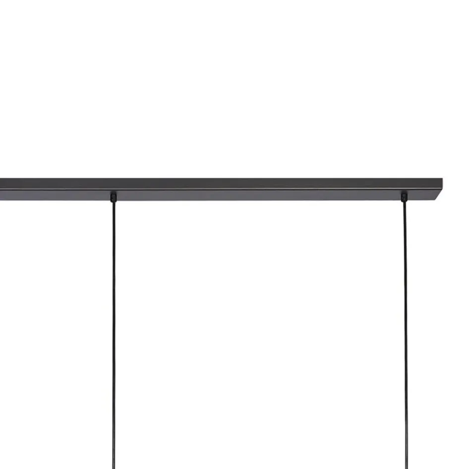 Hanglamp Tortona 7l 210 zwartstaal/koper>Straluma Outlet