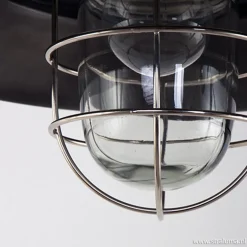 Hanglamp Tuk industrieel 41cm zwart/staal><noscript><img width=